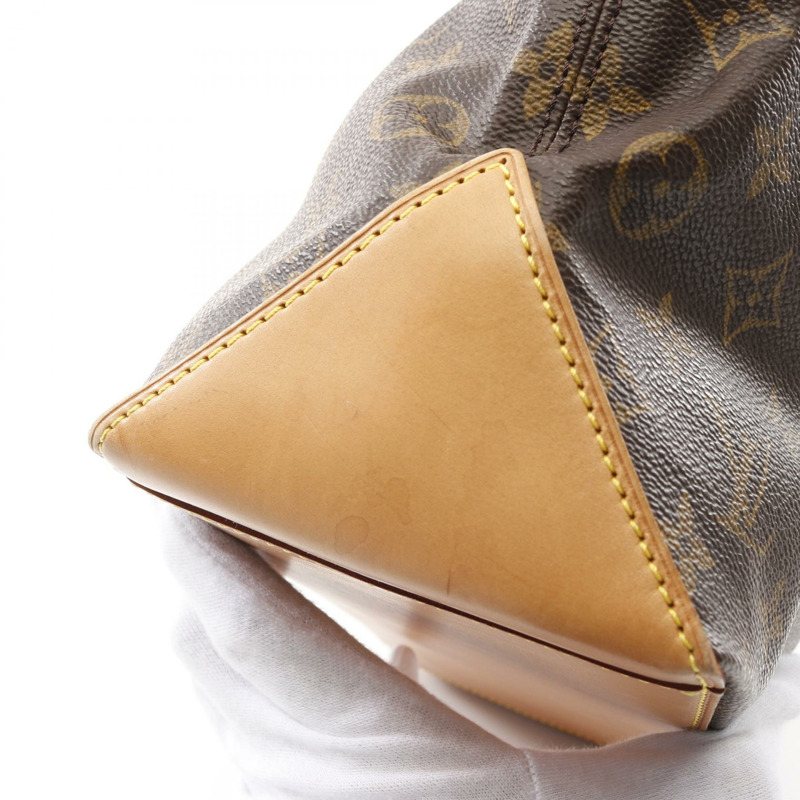 路易威登 Cabas Piano 單肩托特包 M51148 字母棕色 二手 女士 LV-7