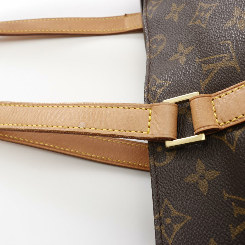 路易威登 Cabas Piano 單肩托特包 M51148 字母棕色 二手 女士 LV-8