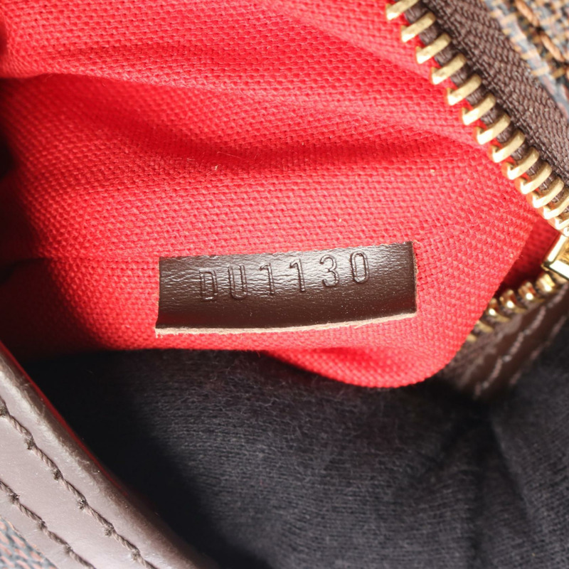 LOUIS VUITTON Bloomsbury GM 單肩包 N42250 Damier 帆布 Ebene 二手女士-4