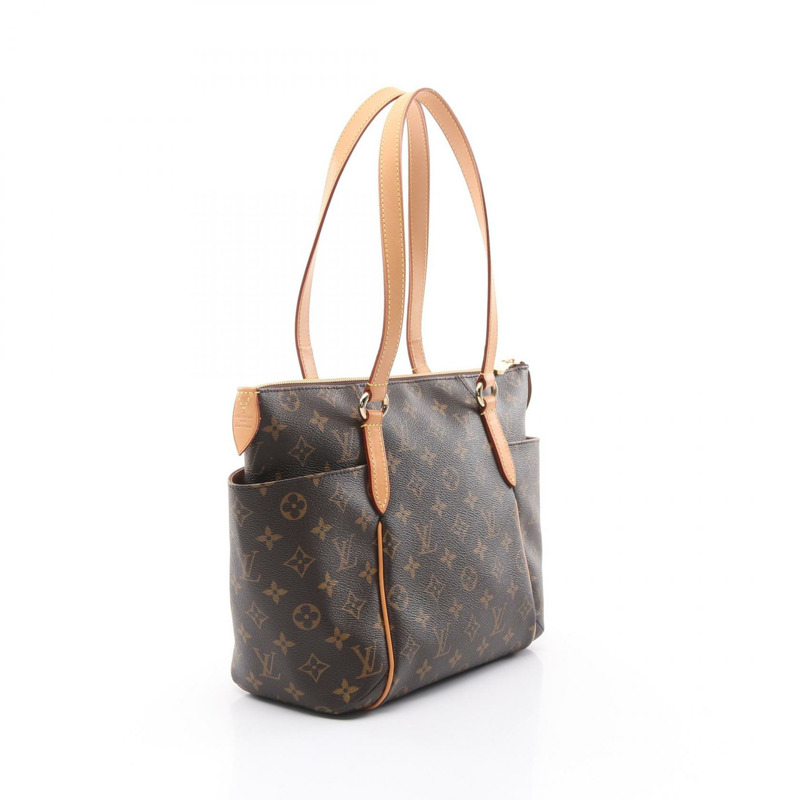 LOUIS VUITTON Totally PM 單肩托特包 M56688 Monogram 帆布 棕色 二手 LV-1