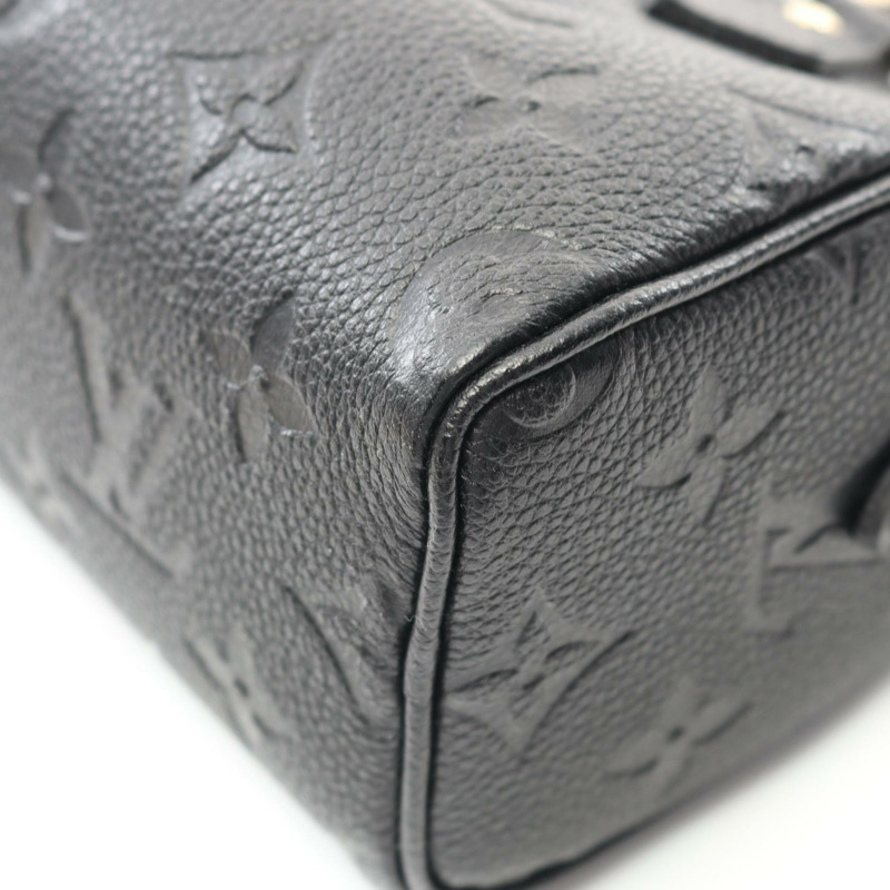 LOUIS VUITTON Nano Speedy 手提單肩斜背包 M82450 Monogram empreinte-4