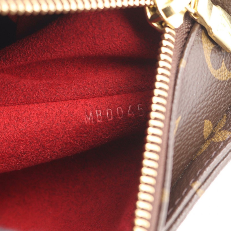 LOUIS VUITTON Multiplicite 手提包 M51162 Monogram 帆布皮革棕色二手 LV-4