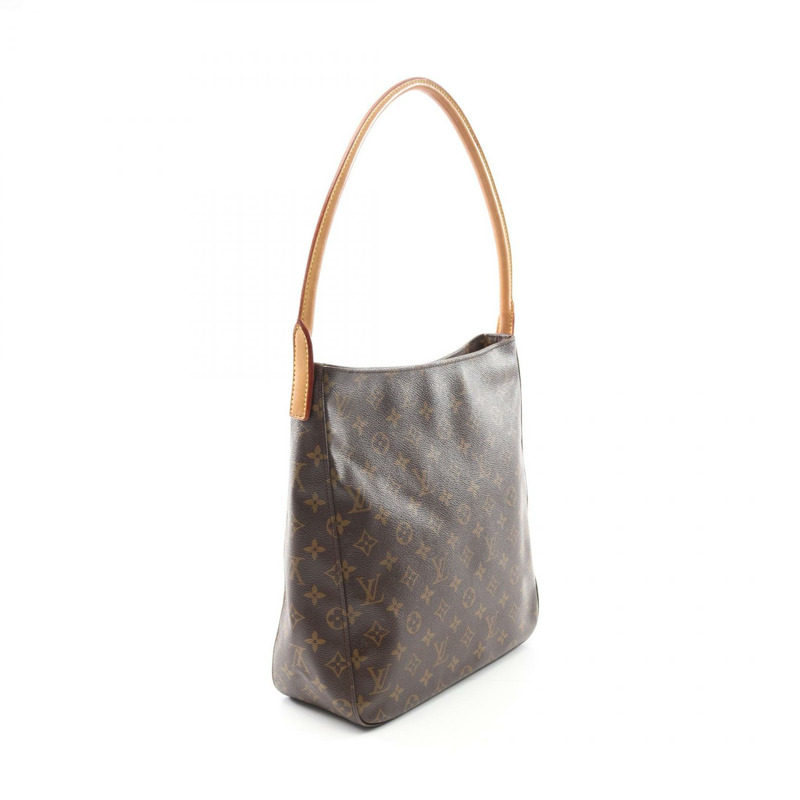 LOUIS VUITTON Looping GM 單肩手提包 M51145 Monogram 二手小姐 LV-1