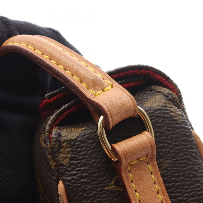 LOUIS VUITTON Recital 單肩包 手提包 M51900 Monogram 帆布 棕色 二手 女士-9
