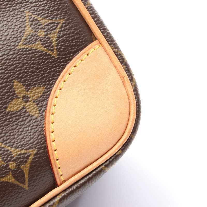 LOUIS VUITTON Nile 斜背包 M45244 Monogram 帆布 棕色 二手 LV-6