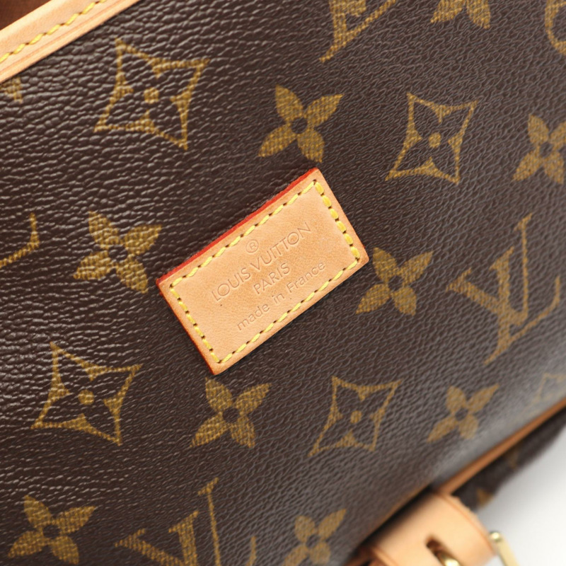 LOUIS VUITTON Saumur 30 斜背包 單肩包 M42256 Monogram 帆布 二手 女士-3