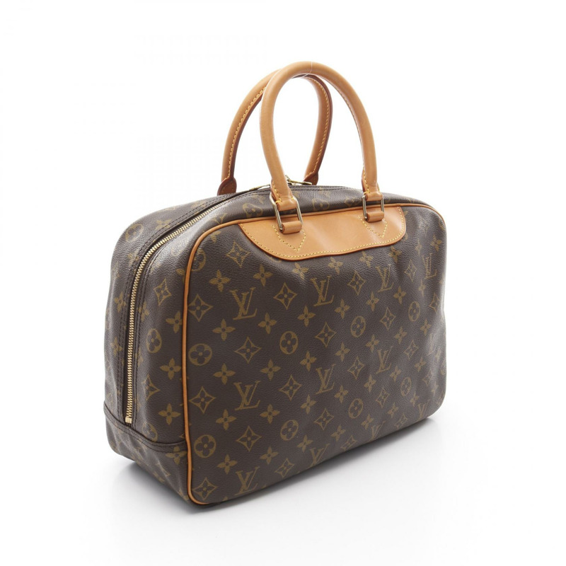 LOUIS VUITTON Deauville Bowling Vanity 手提包 M47270 Monogram 帆布 二手 女款-1