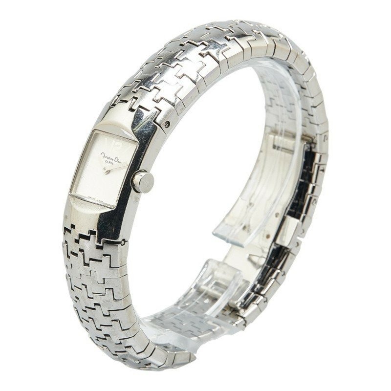 Dior Diophilic 手錶 D96-100 石英 銀色錶盤 不鏽鋼 女士腕錶-1