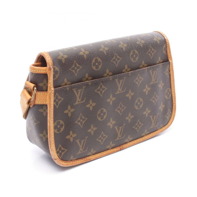 LOUIS VUITTON Sologne 單肩包 M42250 Monogram 帆布 棕色 二手 女士 LV-1
