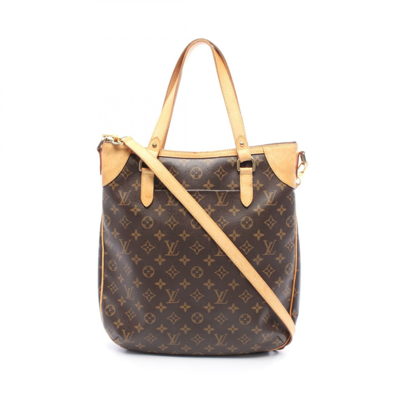 LOUIS VUITTON Odeon GM 單肩包 手提包 M56388 Monogram 帆布 皮革 棕色 LV-0