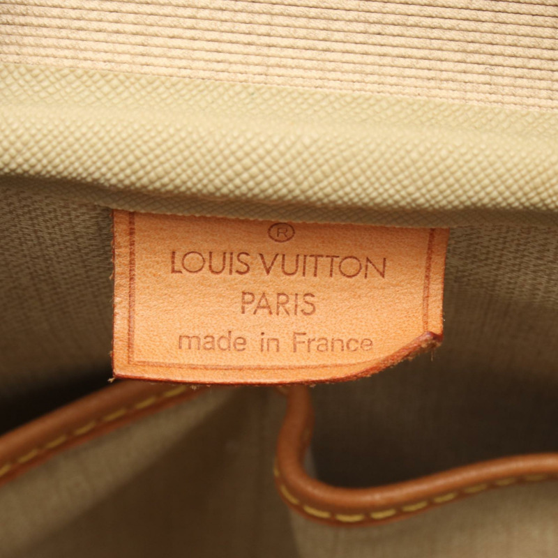 LOUIS VUITTON 多維爾旅行手提包 M47270 字母帆布 二手 LV-3