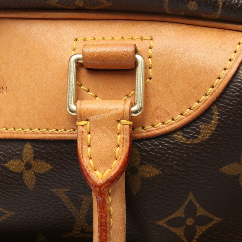 LOUIS VUITTON 多維爾旅行手提包 M47270 字母帆布 二手 LV-10