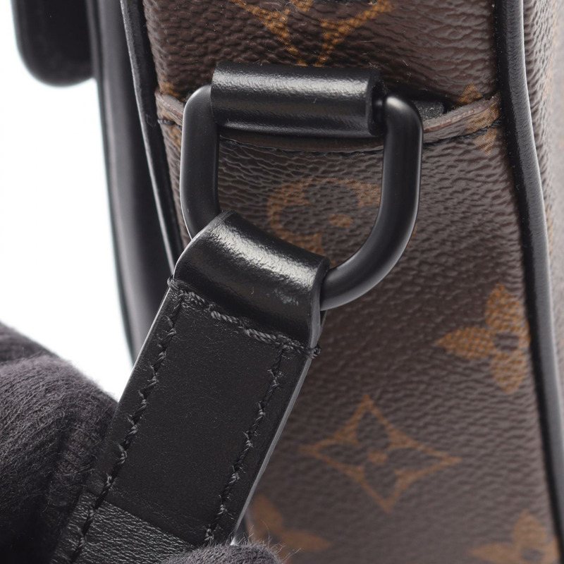 LOUIS VUITTON Christopher 穿戴式皮夾單肩包 M69404 Monogram macassar-5
