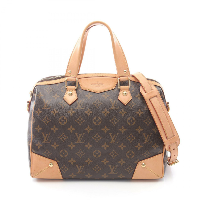 LOUIS VUITTON Retiro PM 單肩包 M40325 Monogram 帆布皮革二手 LV-0