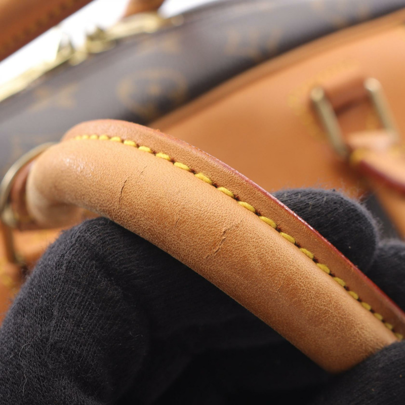 LOUIS VUITTON Deauville Bowling Vanity 手提包 M47270 Monogram 帆布 二手 女款-5