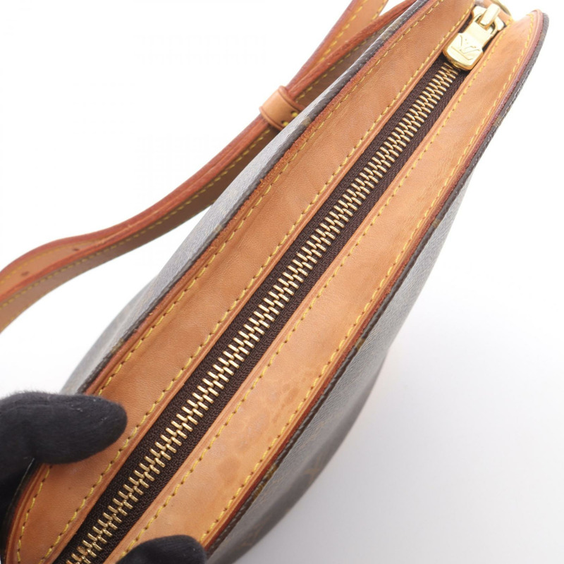 LOUIS VUITTON Drouot 單肩包 M51290 Monogram 帆布 棕色 二手 女士 LV-5