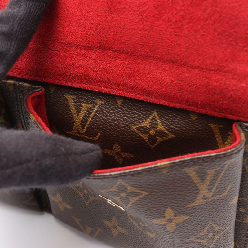 LOUIS VUITTON Vivacite MM 單肩包 M51164 字母帆布 二手 女士 LV-11