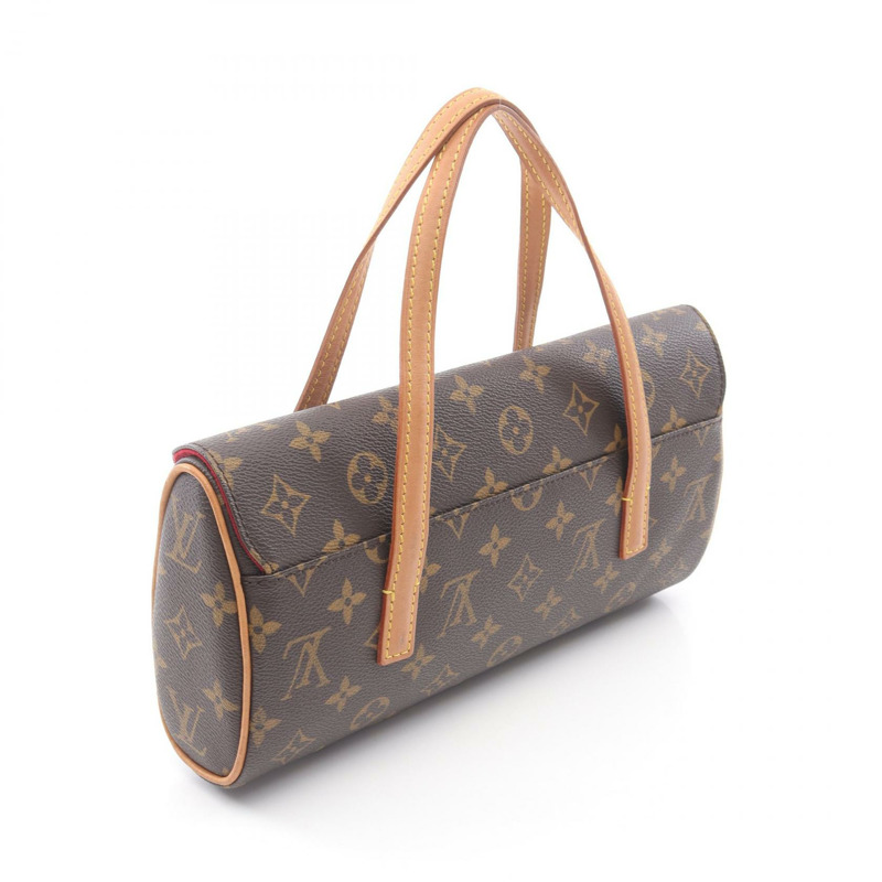 LOUIS VUITTON Sonatine 手提包 M51902 Monogram 帆布 皮革 棕色 二手 女款-1