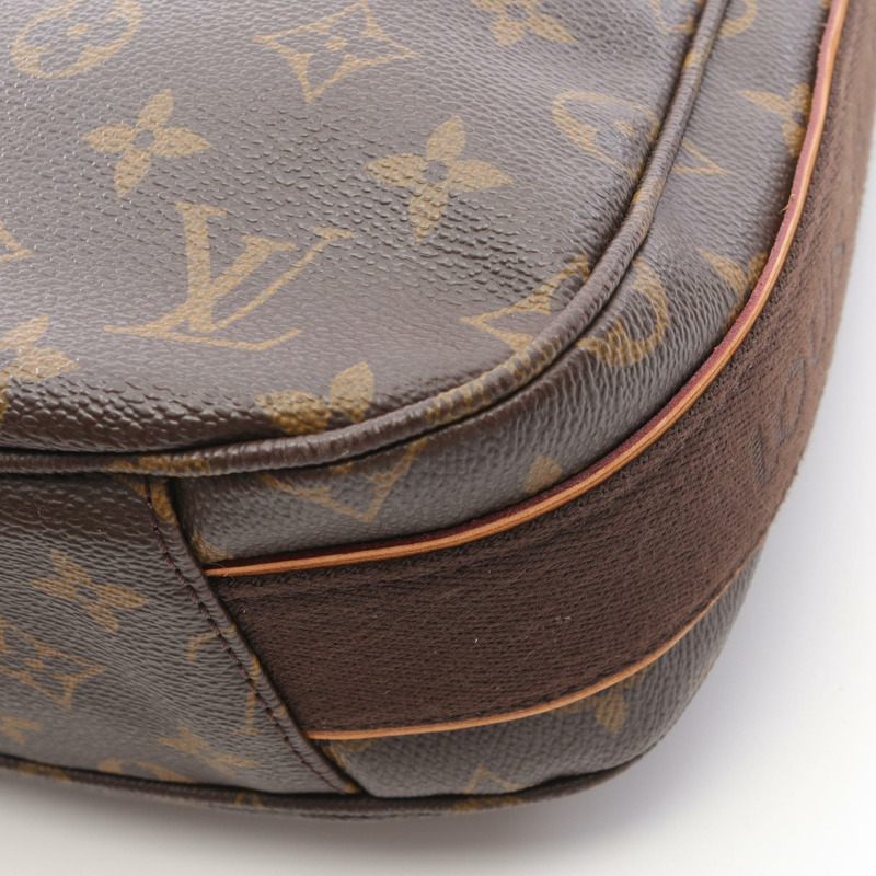 LOUIS VUITTON Messenger Barbour MM 肩背包 M97038 Monogram 帆布 二手 LV-9