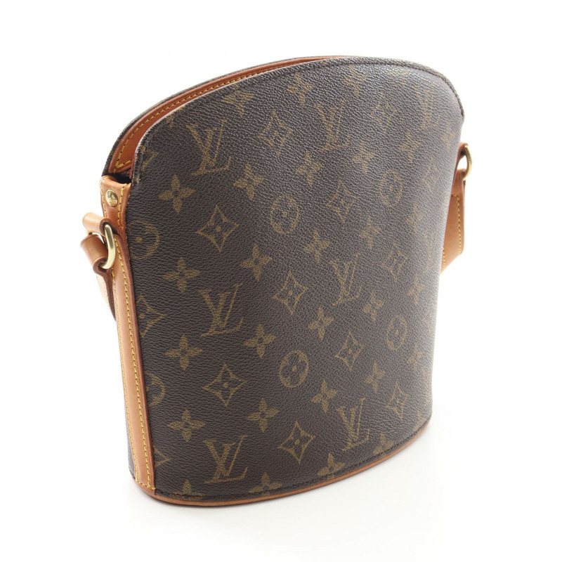 LOUIS VUITTON Drouot 斜背包 M51290 字母帆布 二手 LV-1