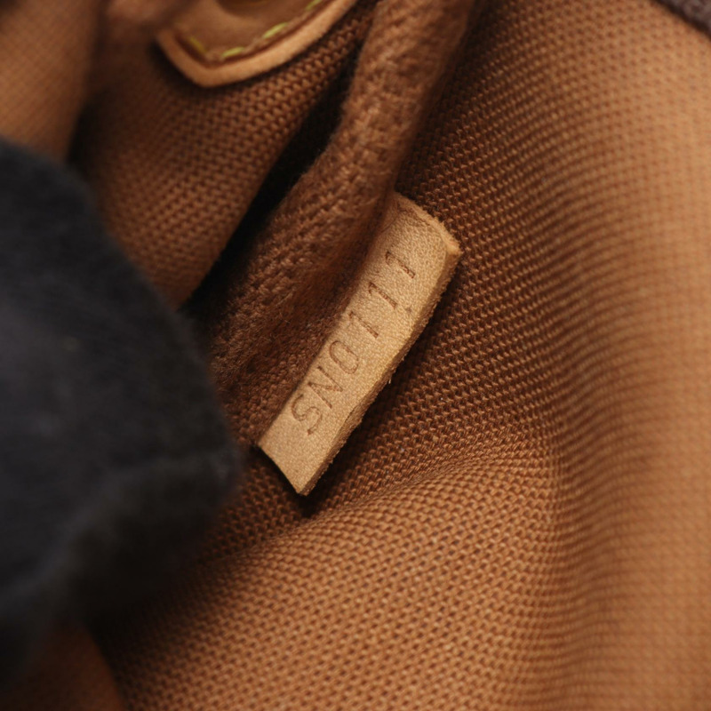 LOUIS VUITTON Eva 單肩包 M95567 Monogram 帆布皮革棕色二手女款-4