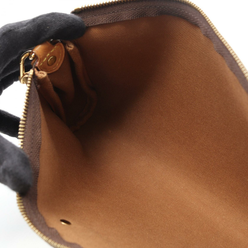 LOUIS VUITTON Eva 單肩包 M95567 Monogram 帆布皮革棕色二手女款-9