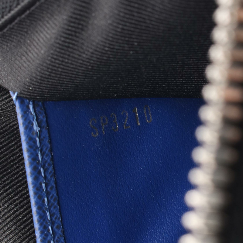 LOUIS VUITTON Pochette Discovery PM 零皮夾 M30278 Taigalama 皮革 鈷藍色-4
