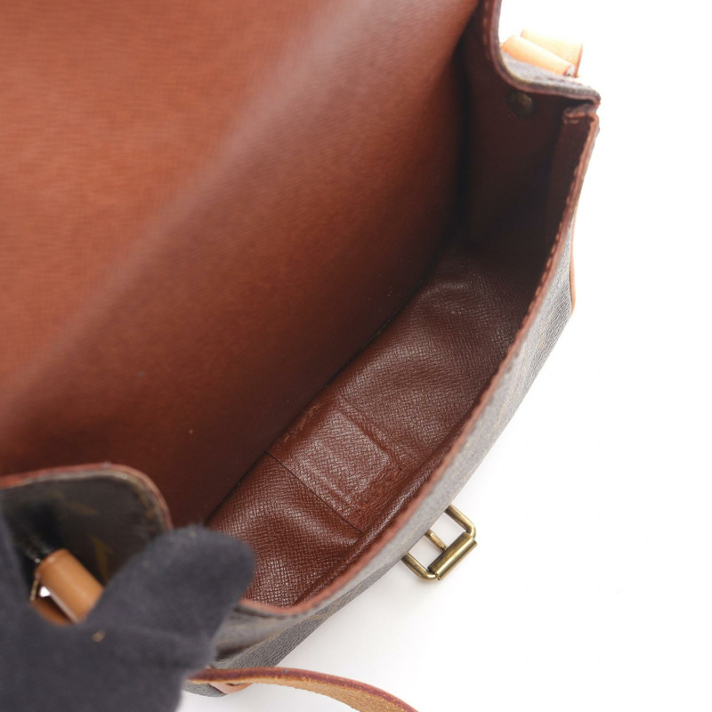 LOUIS VUITTON Cartouchiere PM 單肩包 M51254 Monogram 帆布皮革 二手-2