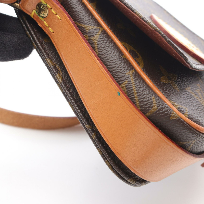 LOUIS VUITTON Cartouchiere PM 單肩包 M51254 Monogram 帆布皮革 二手-6
