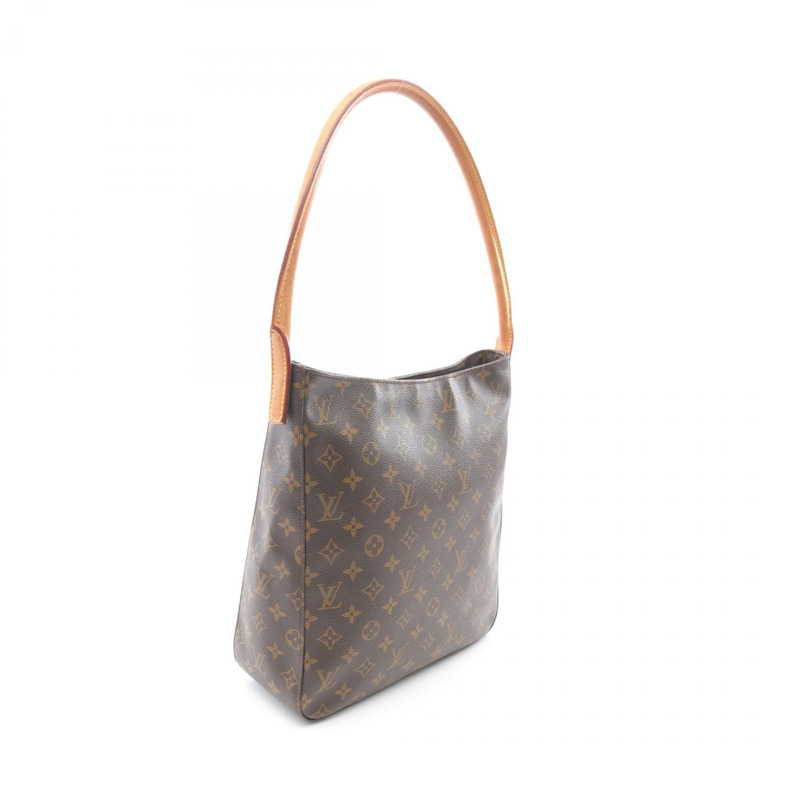 LOUIS VUITTON Looping GM 單肩包 M51145 Monogram 帆布 二手 女士 LV-1