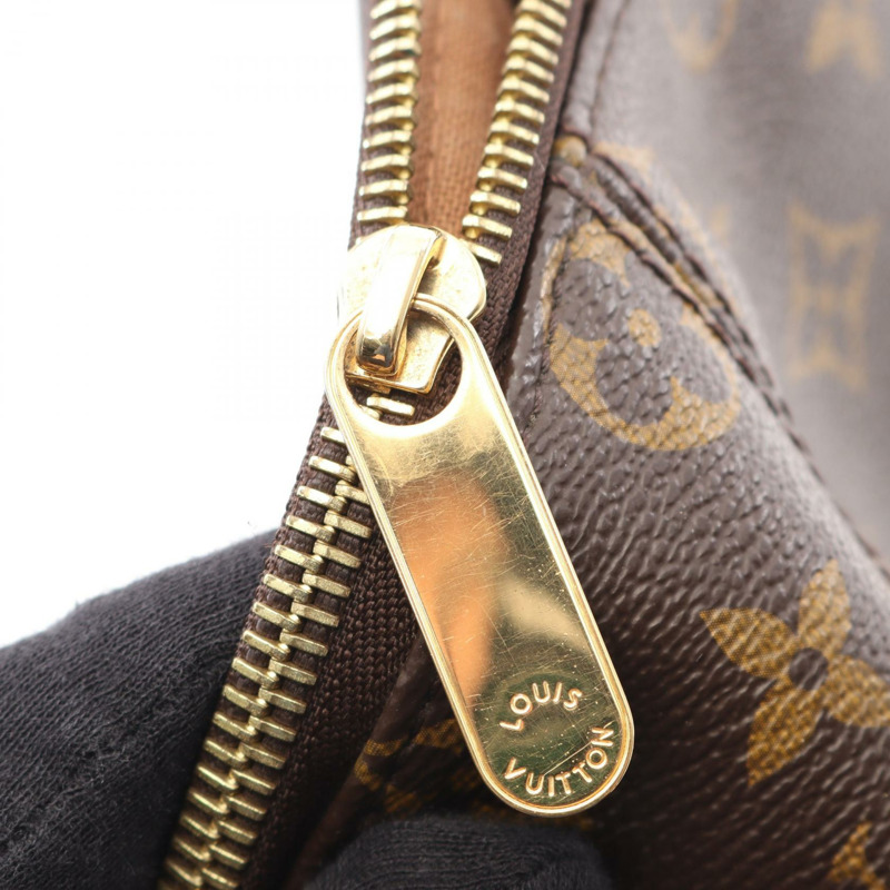 LOUIS VUITTON Totally MM 單肩托特包 M56689 Monogram 帆布 棕色 二手 LV-4