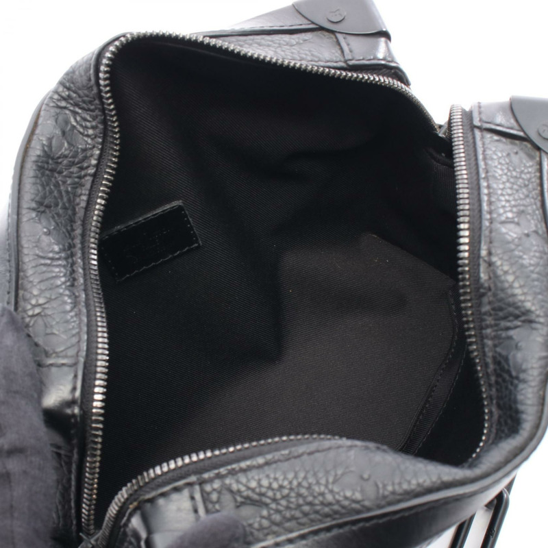 LOUIS VUITTON Soft Trunk 單肩包 M55700 Monogram Clemence 皮革 Noir 二手-2