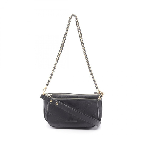LOUIS VUITTON Pochette Accessoires 單肩包 M80399 Monogram 皮革 BK 二手