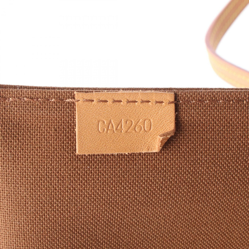 LOUIS VUITTON Petit Sac Plat 單肩包 手提包 M69442 Monogram 帆布 二手 女士-4