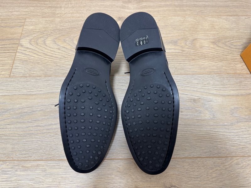 Tod’s 男用Derby雕花皮鞋 8.5號 近全新品-3
