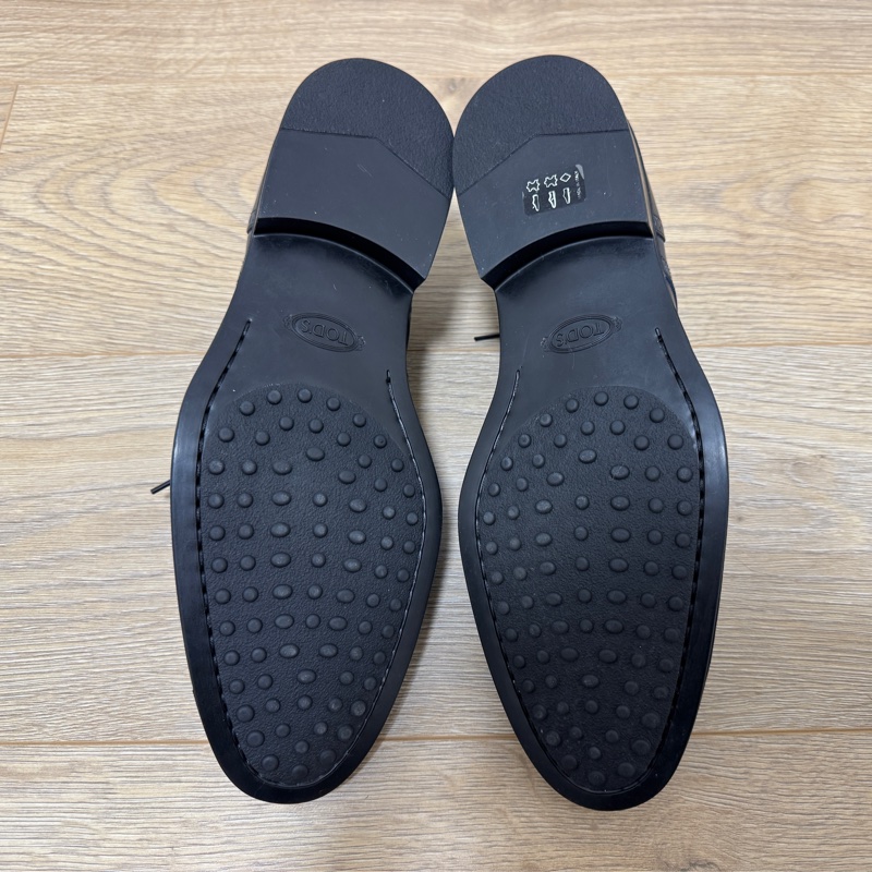 Tod’s 男用Derby雕花皮鞋 8.5號 近全新品-8