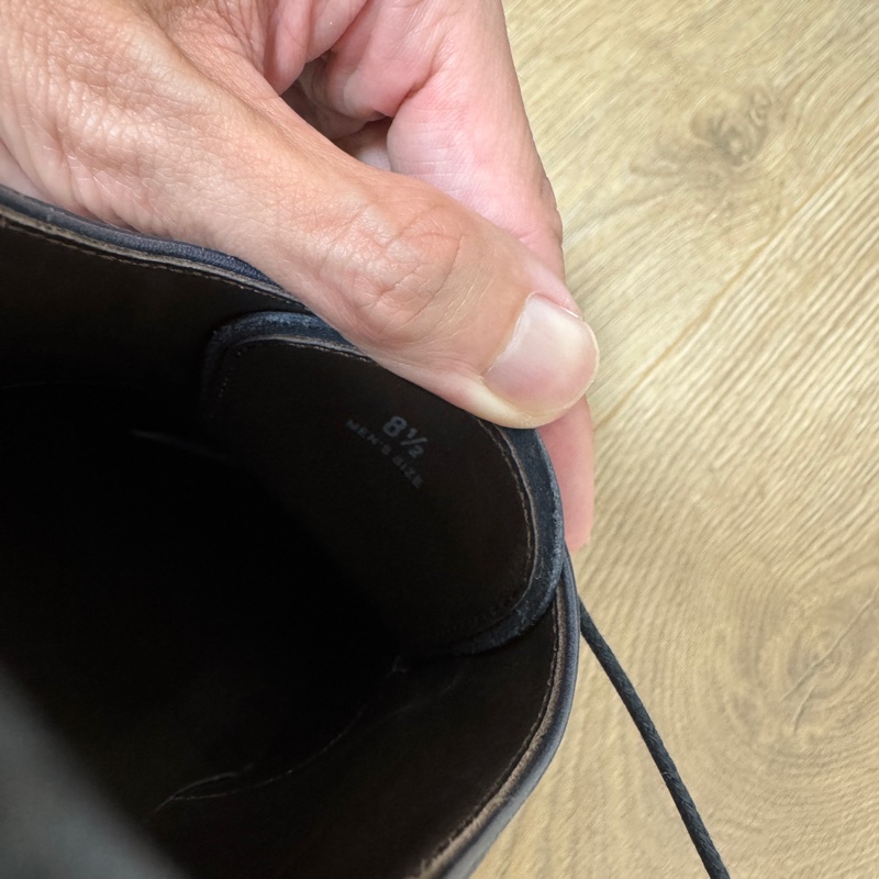 Tod’s 男用Derby雕花皮鞋 8.5號 近全新品-9