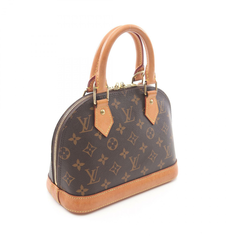 LOUIS VUITTON Alma BB 2Way 單肩包 M53152 字母帆布 二手 LV-1