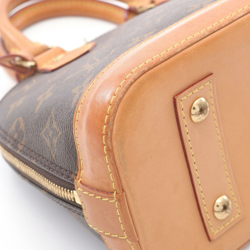 LOUIS VUITTON Alma BB 2Way 單肩包 M53152 字母帆布 二手 LV-6