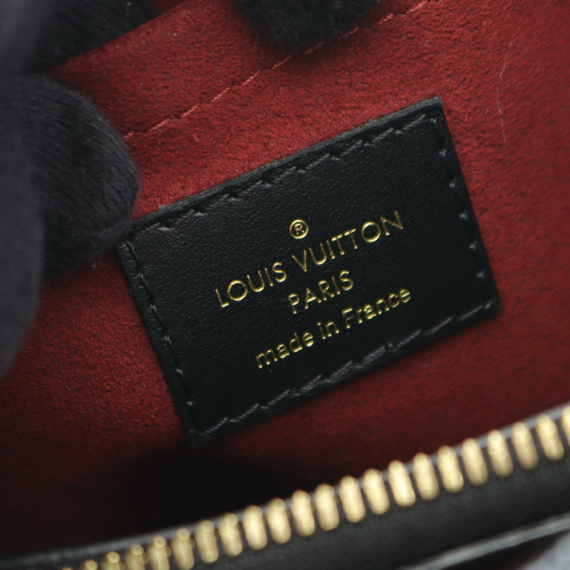 LOUIS VUITTON Montaigne BB 雙色肩手提包 M45778 Monogram empreinte-3