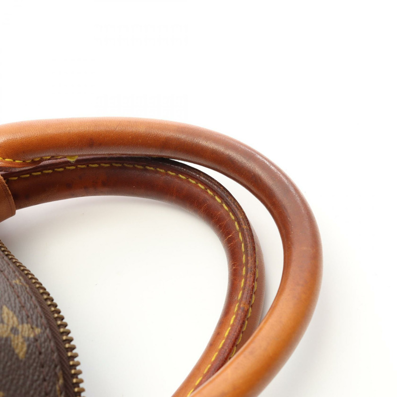 LOUIS VUITTON Keepall60 旅行包 M41422 Monogram 帆布皮革棕色二手-7