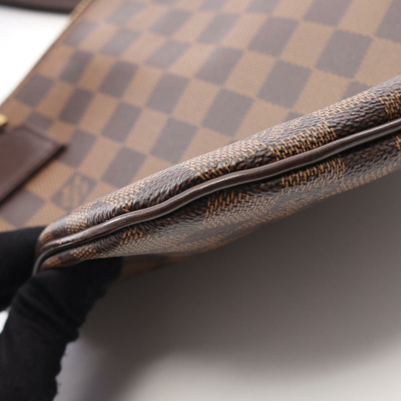 LOUIS VUITTON Pochette Bosphore 單肩包 N51111 Damier 帆布 Ebene 二手 LV-7