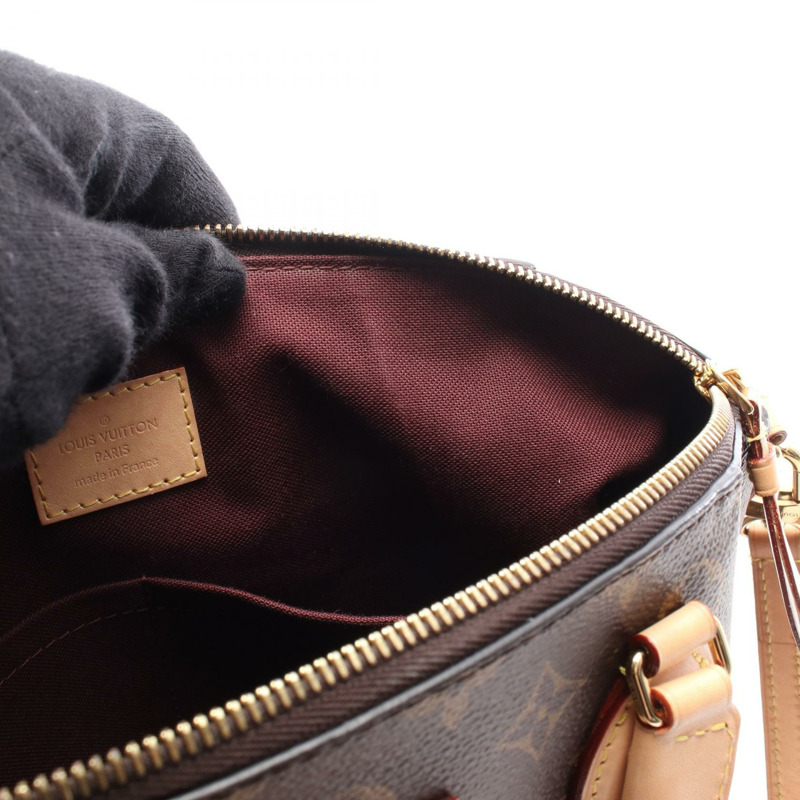 LOUIS VUITTON Rivoli MM 肩背包 手提包 M44546 Monogram 帆布 皮革 二手 LV-5