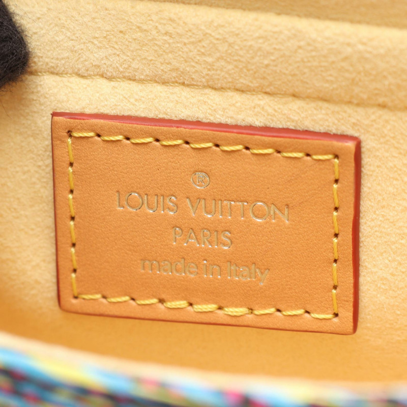 LOUIS VUITTON Tamburan 單肩包 M55544 Monogram LV pop 黑色多色二手-3