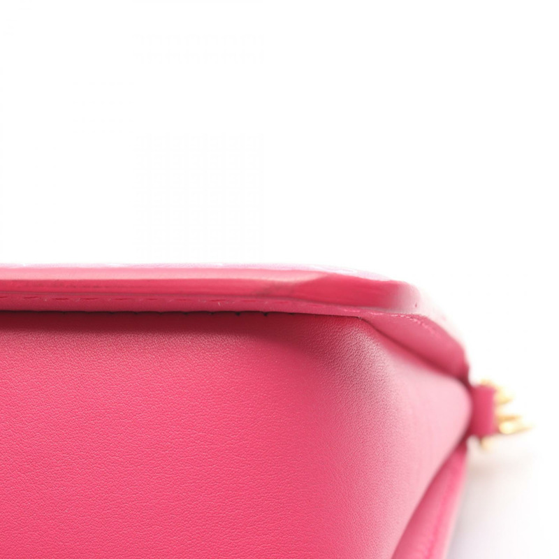 LOUIS VUITTON Lexington 單肩包 M82232 字母圖案皮革粉紅二手-5