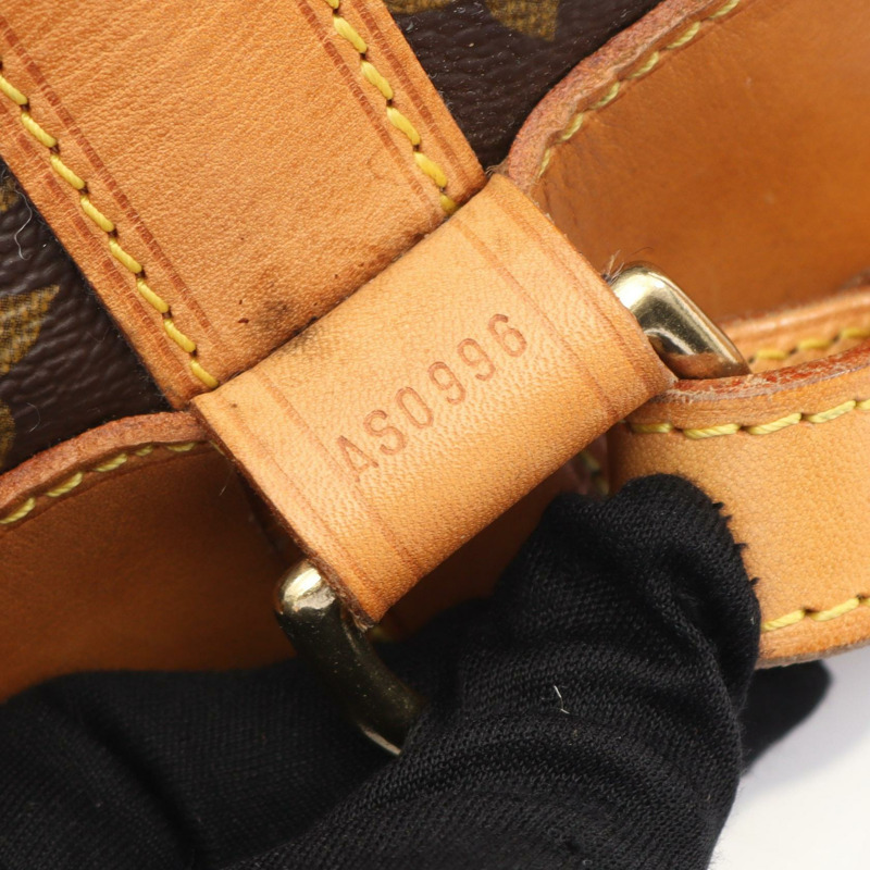 LOUIS VUITTON Randonnee PM 單肩包 M42243 Monogram 帆布 棕色 二手 女式-4