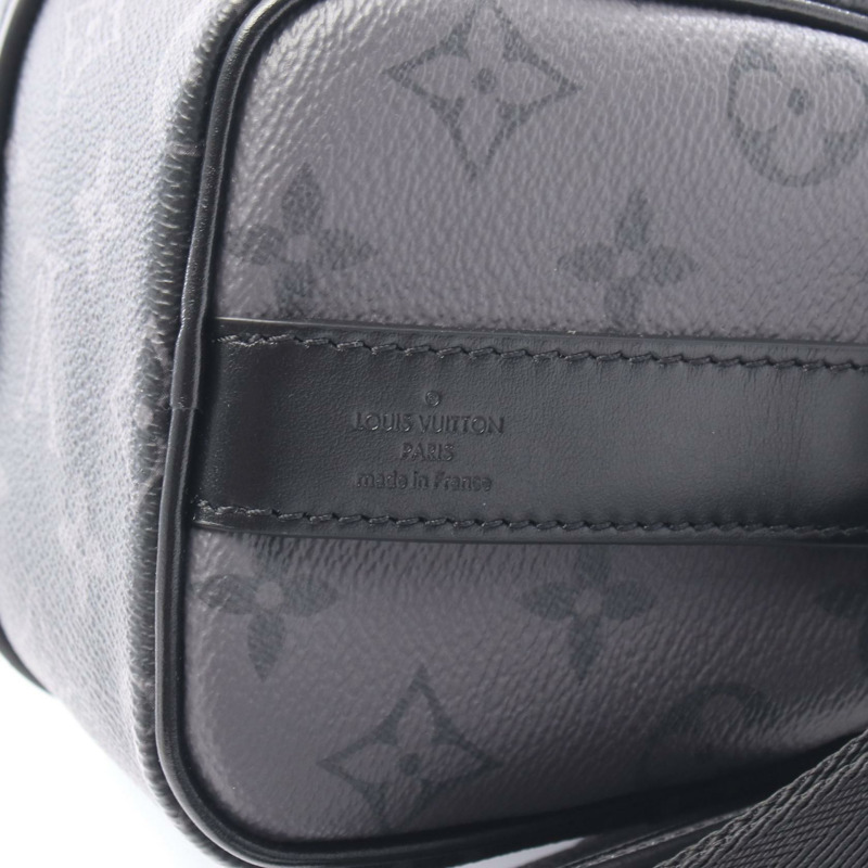 LOUIS VUITTON Keepall Bandouliere 25 肩背包 手提包 M46271 Monogram eclipse LV-3