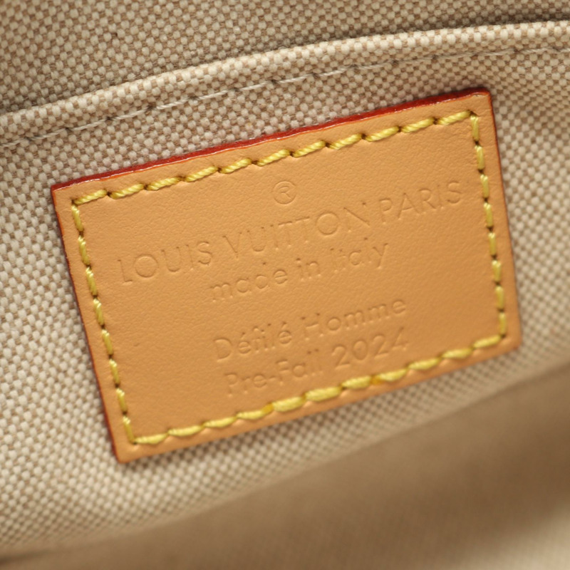 LOUIS VUITTON Speedy Bandouliere 18 單肩包 N40682 Damier 牛仔布 二手 LV-3