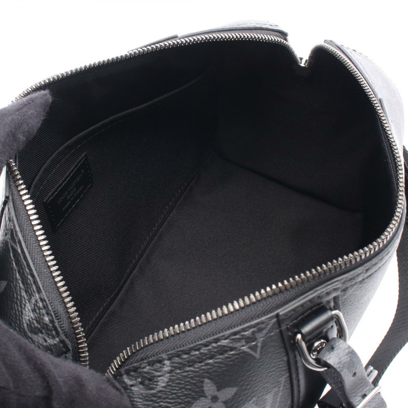 LOUIS VUITTON City Keepall 單肩包 M45936 Monogram eclipse reverse 二手 BK-2
