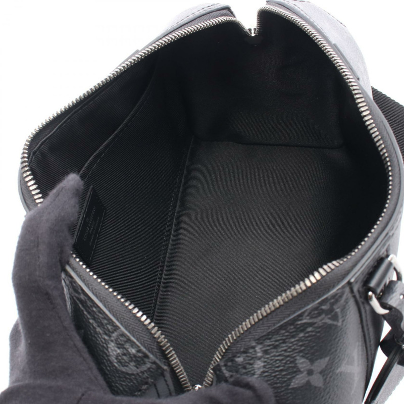 LOUIS VUITTON City Keepall 單肩包 M45936 Monogram eclipse reverse BK 二手-2